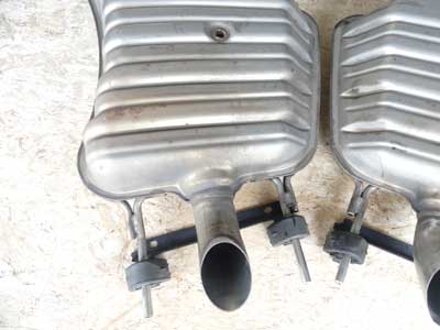 Mercedes Rear Mufflers, Left and Right Set A2214905321 W221 07-09 S5507